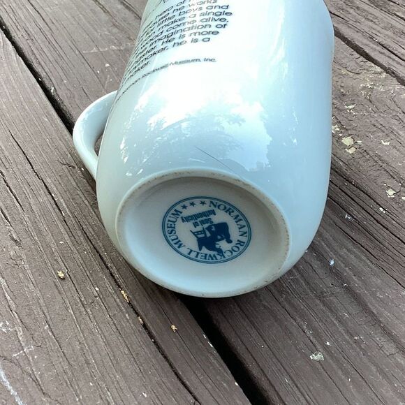 Norman Rockwell Museum Coffee Mugs Set of 3 "For A Good Boy" Vintage - Picture 8 of 8